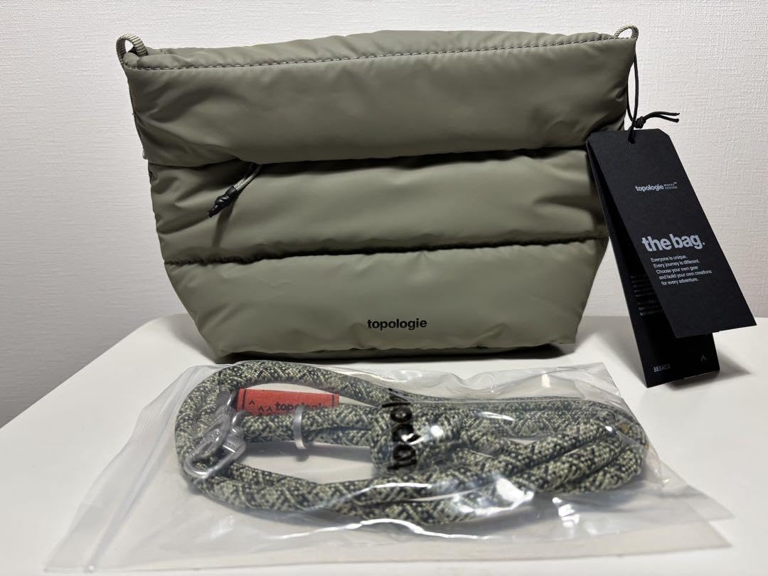 新品未使用 topologie Besace べサス 黒 Topologie ショルダーバッグ バッグ Topologie/トポロジー